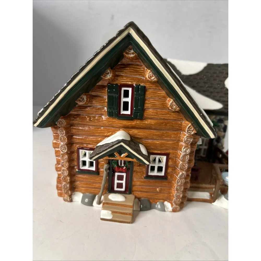 Dept. 56‎ Cedar Point Cabin Snow Village Y2K Retired 55009